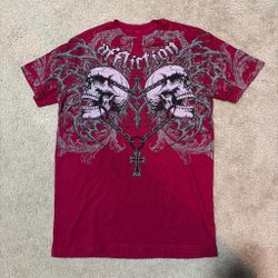 Red Skull Affliction Tee!