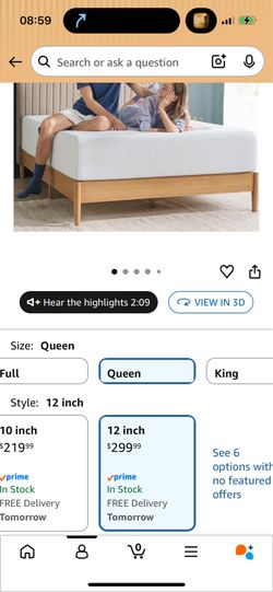 Queen mattress