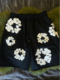 Denim Tears Shorts Black And White