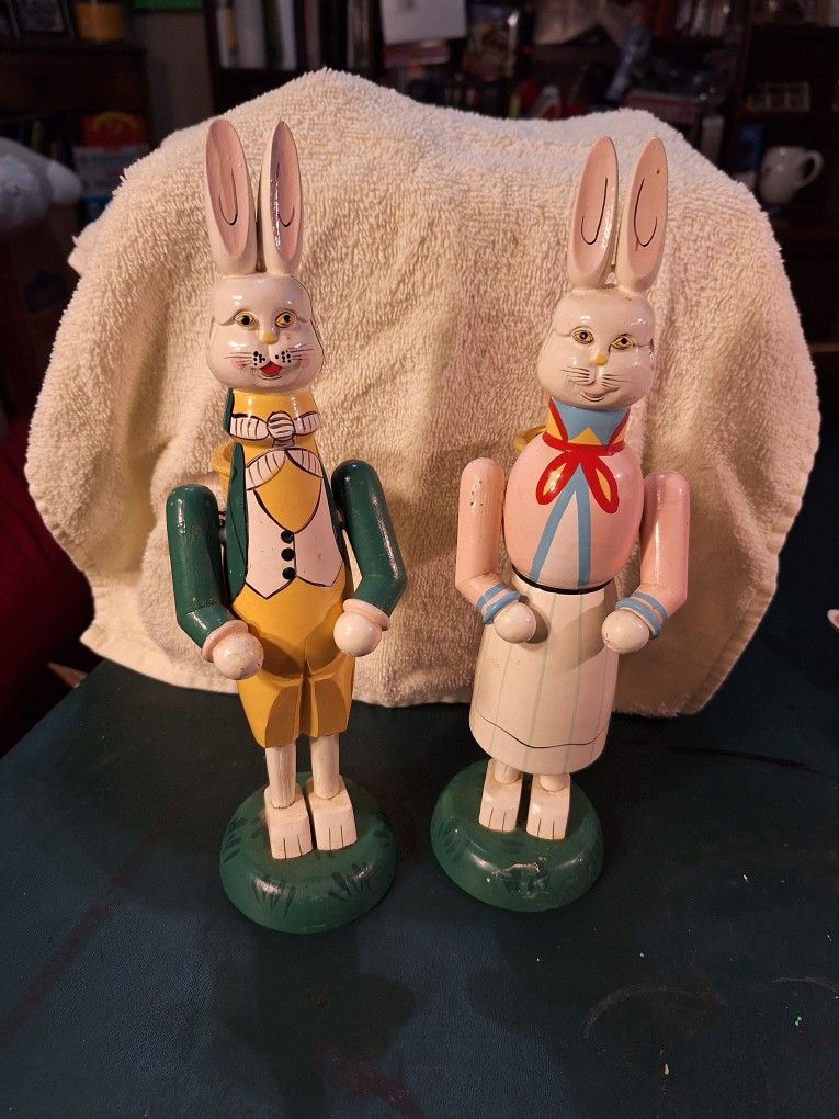 Rabbits in Nutcracker Style