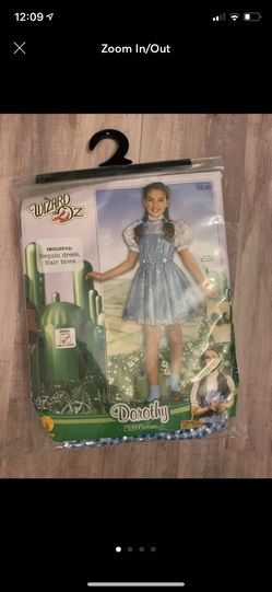 Wizard of oz Dorothy small costume new with Toto