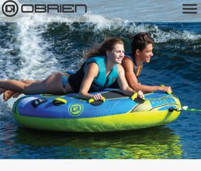 New Only Used 1-  O'Brien Super Screamer towable Classic Deck Float Tube