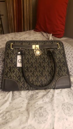 Wendy Keen purse- black and grey tote with xtra stap