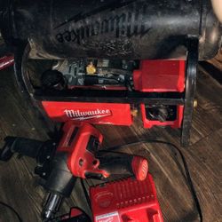 Milwaukee Compressor And Mixer/Drill