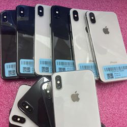 Unlocked iphones X (10) , many colors available! clean with warranty & Accessories on sale ! Welcome 