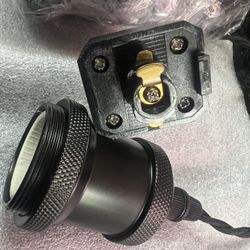 3 STG LIGHTING J-Type Track Pendant Light Black Weave Rope Cord