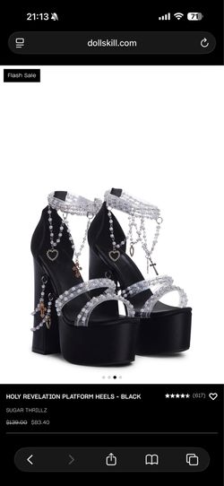 Dollskill Sugar Thrillz Platform Heels