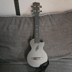 Ukulele With Case And Extra Strings 