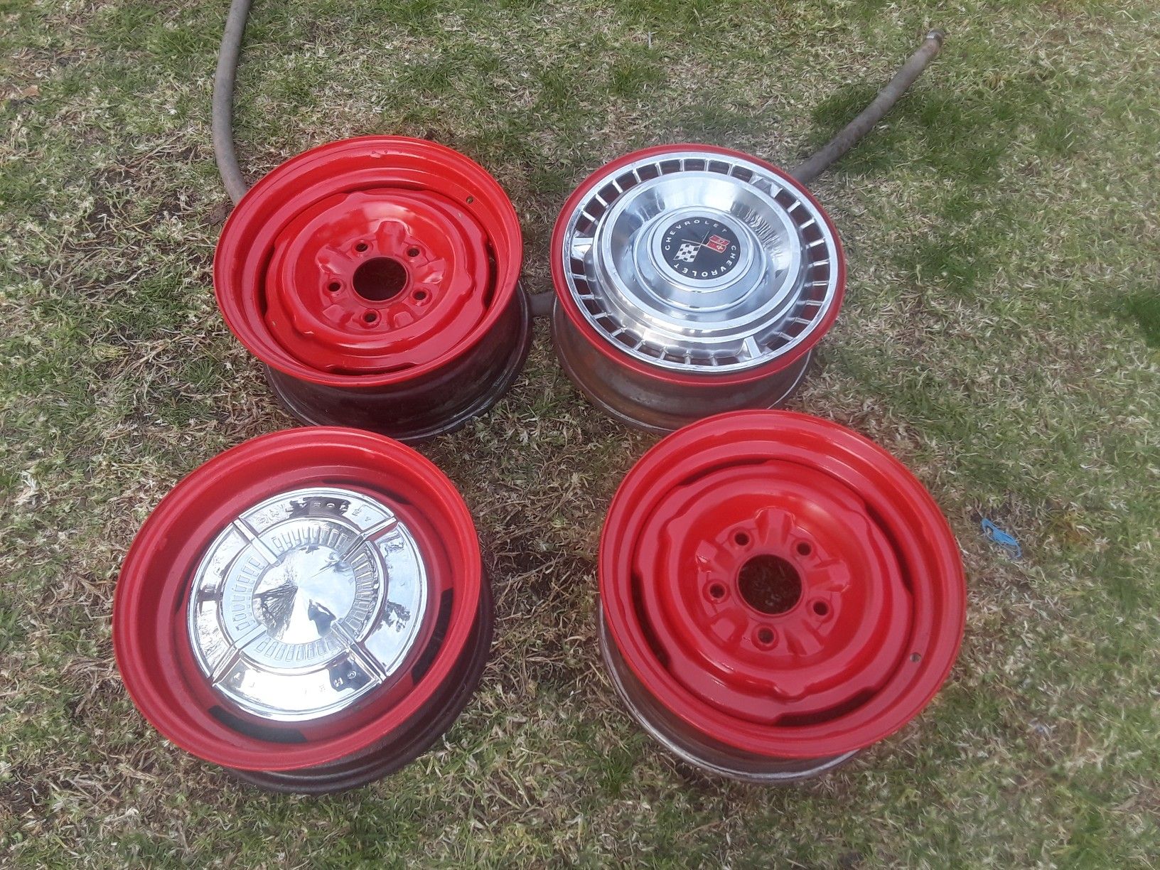 1959 1961 1964 Chevy Impala 14 in rims OG