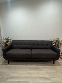 Modern Dark Gray Sofa