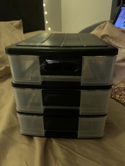3 tier storage bin