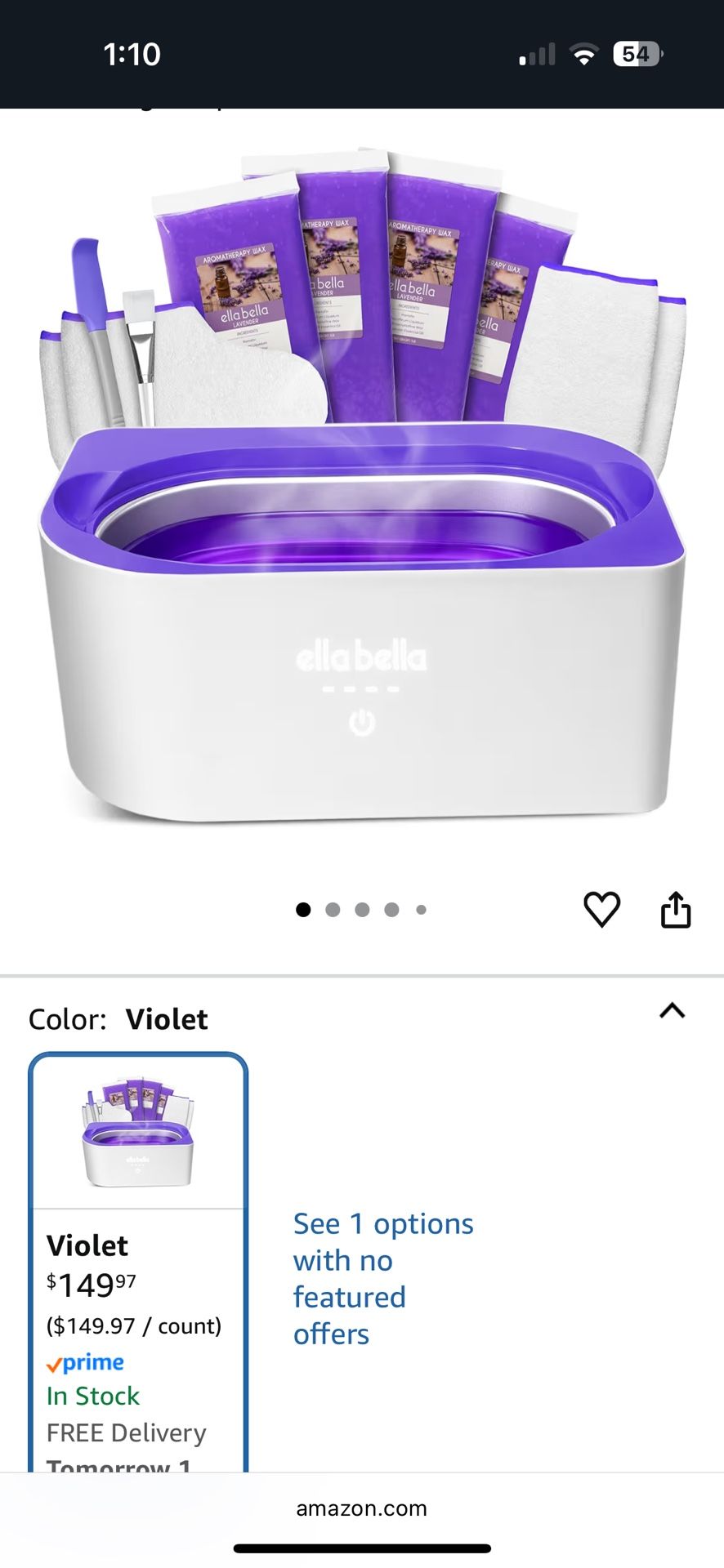 Paraffin Wax Machine Ella Bella 