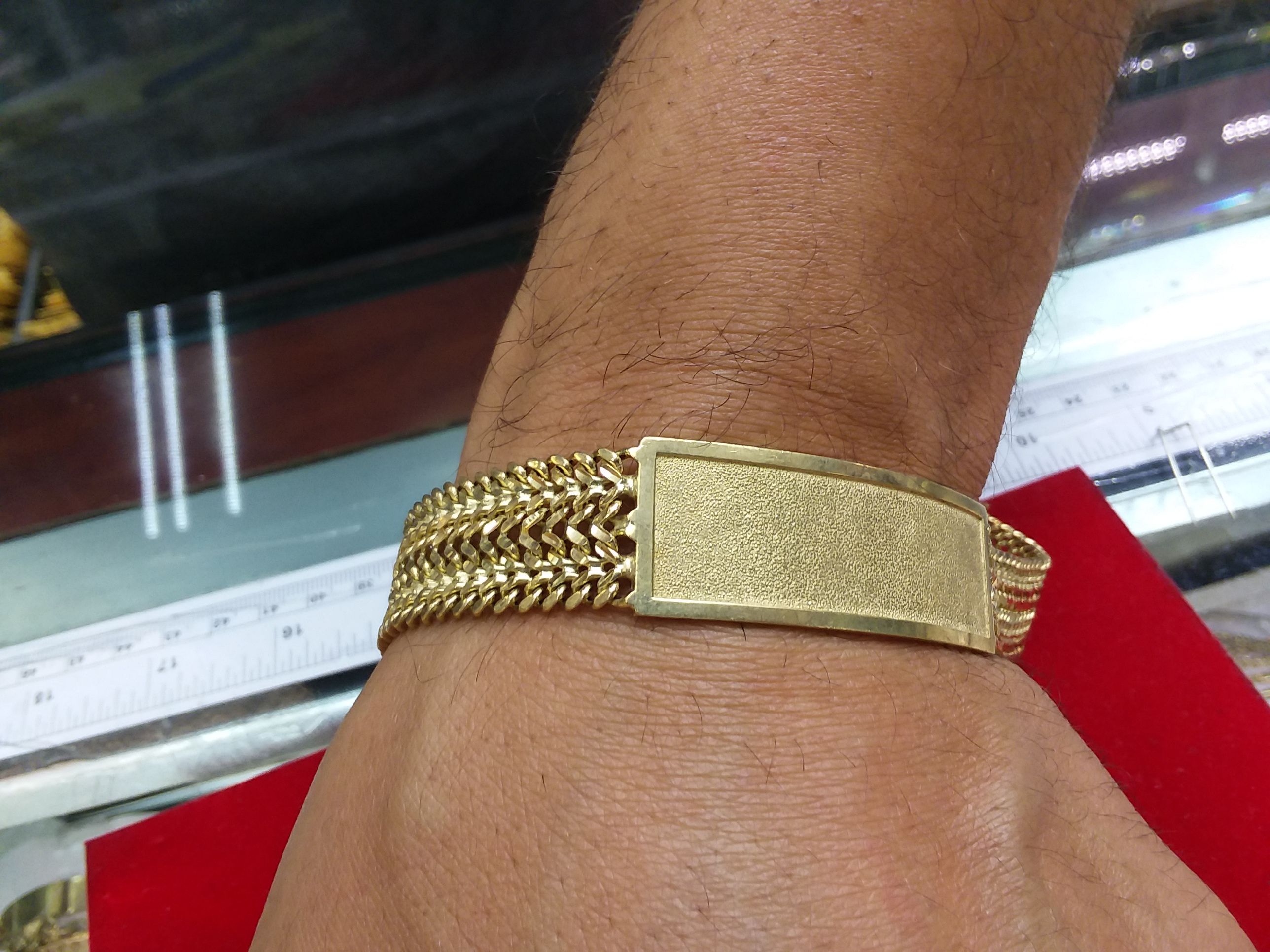 Esclava Tejido 14k gold 40 grams