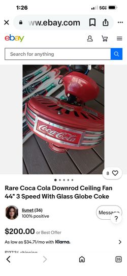 Coke Ceiling fan