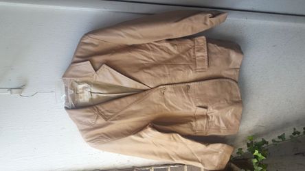 Women's size 14 leather jacket