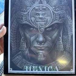 For Sale Mexica Warrior Wall Plaque