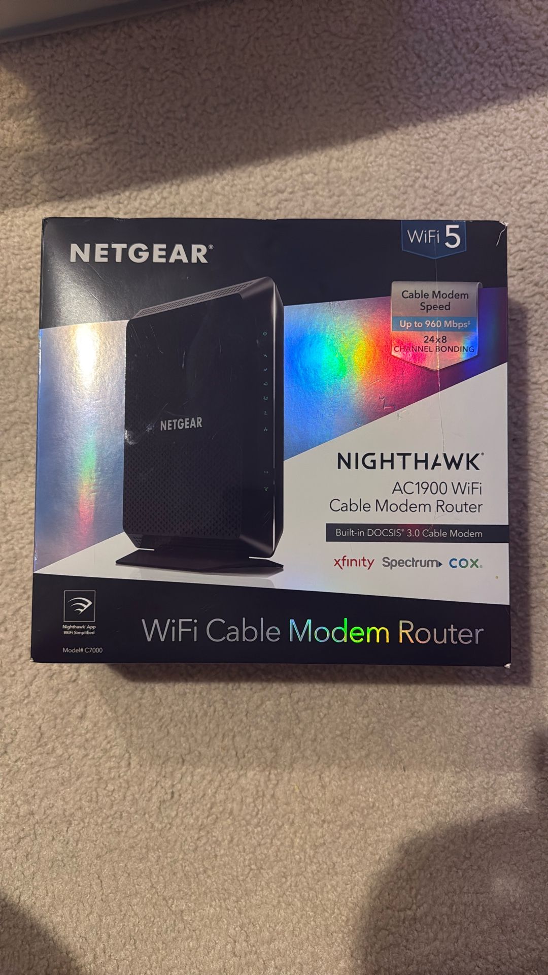 NETGEAR Nighthawk C7000 Cable Modem Router