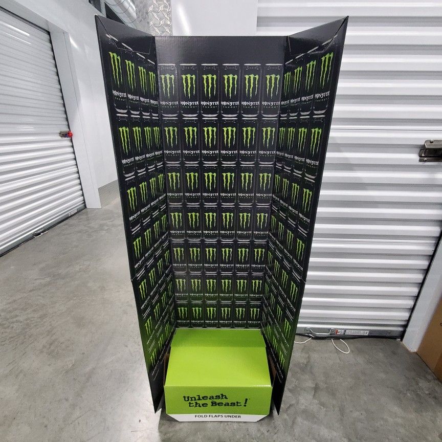 Monster Energy Carboard "Shelf"