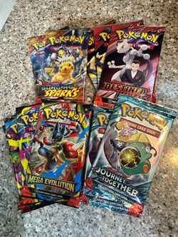 Pokemon cards 11 packs