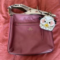 Pink coach Crossbody
