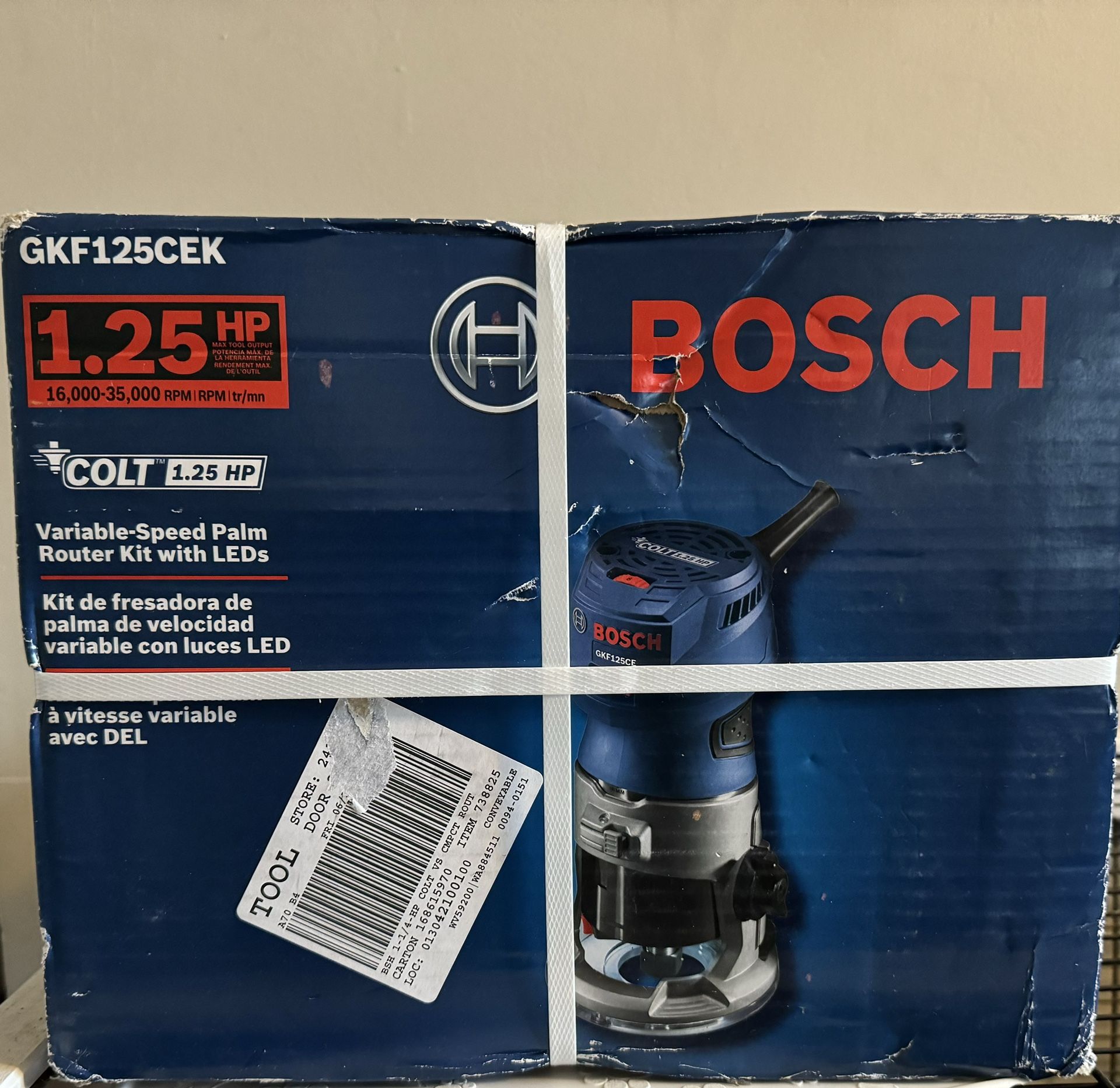 Brand New in Box Bosch Router