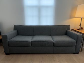 room & board couch + coffee table