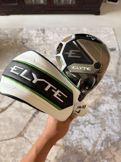 (LIKE NEW) Callaway Elyte Driver w/ upgraded ($400) Tour AD HD-6 S Flex Shaft