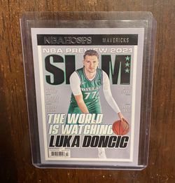 2021-22 NBA Hoops Luka Doncic Slam