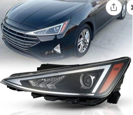 2019-2020 Hyundai Elantra Driver Side Headlight