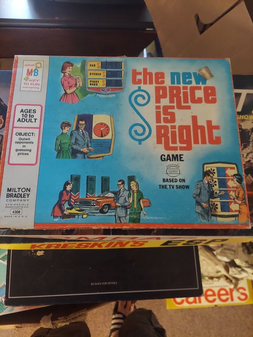 1973 The New Price Is Right Boardgame