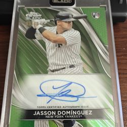 Jasson Dominguez Baseball Card