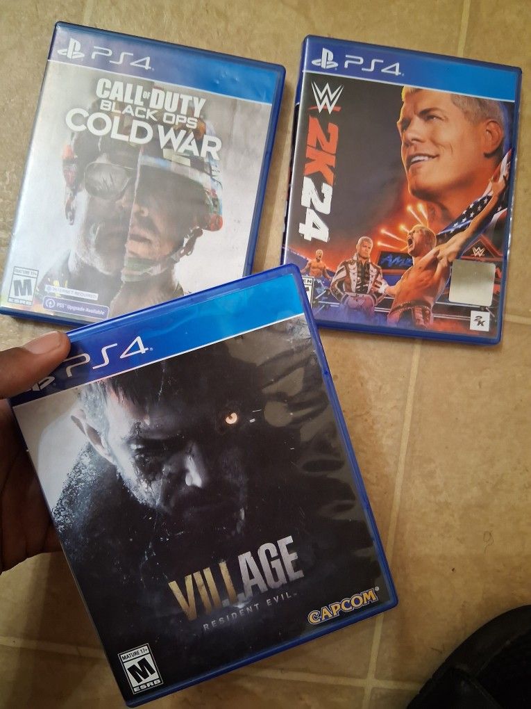  3 Game Bundle PS4