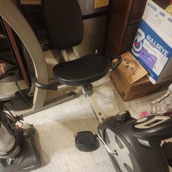 Treadmill and exercise bike