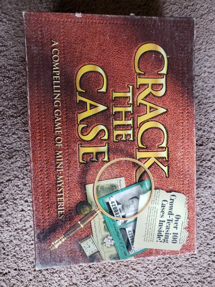 Crack The Case Board Game