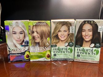 $4 each Garnier Nutrisse & Clairol Natural Instincts Hair Color