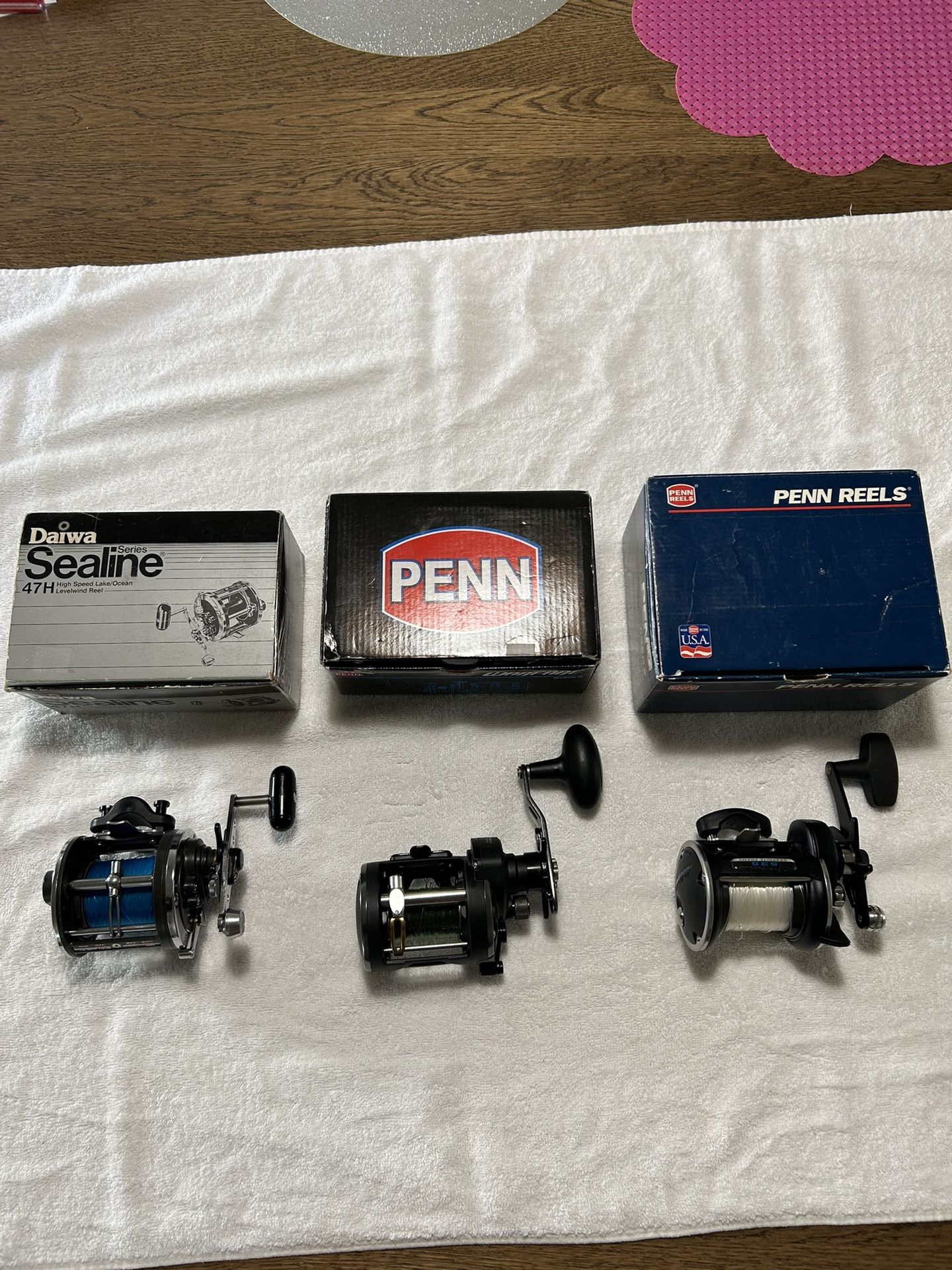 Daiwa & Penn Conventional Reels - Each