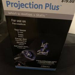 Projection plus lights. ( different symbols