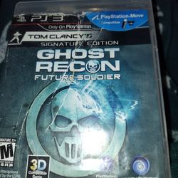 PS3 Ghost Recon Future Soldier 