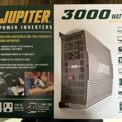 Jupiter Power Inverter 3000 Watt For Semi Truck( CDL) 