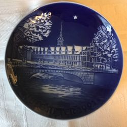 1991 B&G Copenhagen Porcelain Plate