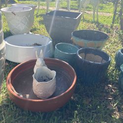 Lot of 14 Pots all different
