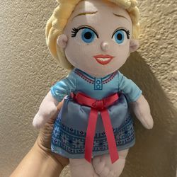 DISNEY PARKS BABIES ELSA PLUSH DOLL FROZEN ELSA BABY