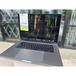 Apple 16" MacBook Pro Retina M1 Pro 10-Core CPU, 16-Core GPU, 16GB Ram, 512GB SSD 2021