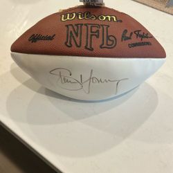 Autographed Steve Young Football