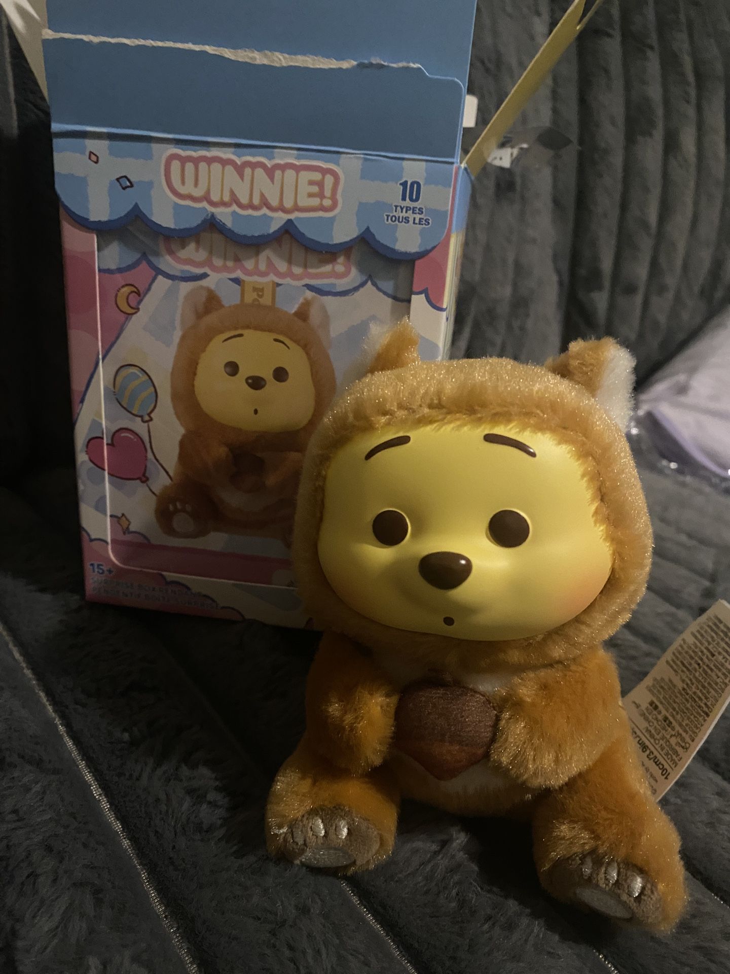 New Miniso Winnie The Pooh Plush Vinyl Blind Box Confirmed Squirrel Figure 2025