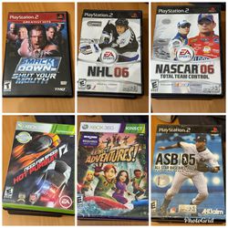 PS2 Games & XBOX 360 Games