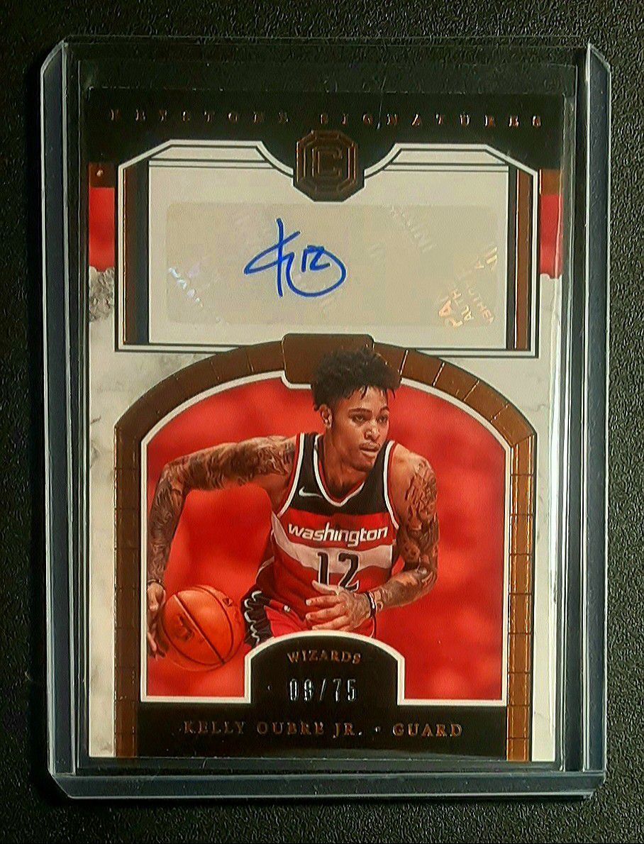 Kelly Oubre Auto 2017 Panini Keystone Signatures Serial Numbered /75