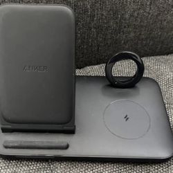 Anker Foldable 3-in-1 Wireless Charger Station for Apple iPhone Watch Airpods