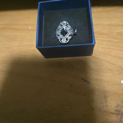 Size 7 Vintage Stainless Steel Ring