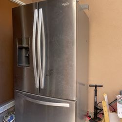 Whirlpool Refrigerator  & microwave 